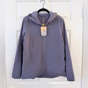 NWT Royal Robbins Venturelayer Insulated Purple/Gray Packable Jacket - Women's S